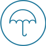 icon of umbrella
